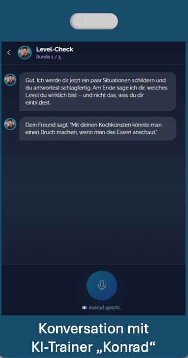 Konversation mit Konrad
